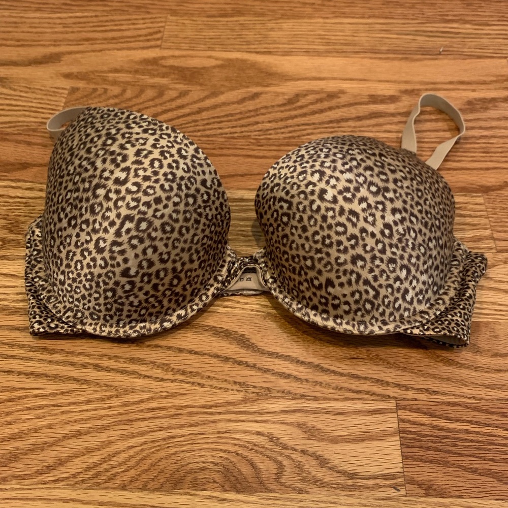 Maidenform Lightly Padded Leopard Print Bra